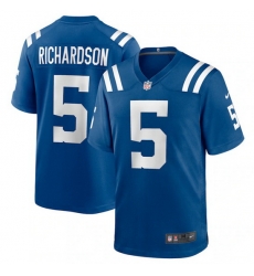Youth Indianapolis Colts Indianapolis Colts 5 Anthony Richardson Blue 2023 Draft Stitched Game Jersey Youth Indianapolis Colts Indianapolis Colts 5 Anthony Richardson Blue 2023 Draft Stitched Game Jersey