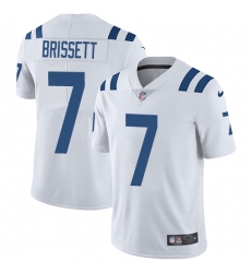 Youth Nike Colts #7 Jacoby Brissett White Stitched NFL Vapor Untouchable Limited Jersey Youth Nike Colts #7 Jacoby Brissett White Stitched NFL Vapor Untouchable Limited Jersey