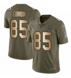 Youth Nike Indianapolis Colts 85 Eric Ebron Limited OliveGold 2017 Salute to Service NFL Jersey Youth Nike Indianapolis Colts 85 Eric Ebron Limited OliveGold 2017 Salute to Service NFL Jersey