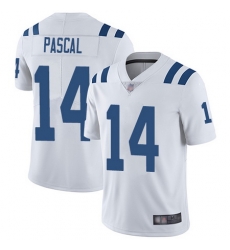 Youth Zach Pascal Limited Road Jersey 14 Football Indianapolis Colts White Vapor Youth Zach Pascal Limited Road Jersey 14 Football Indianapolis Colts White Vapor