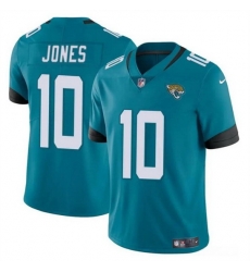 Men Jacksonville Jaguars 10 Mac Jones Teal Vapor Untouchable Limited Stitched Jersey Men Jacksonville Jaguars 10 Mac Jones Teal Vapor Untouchable Limited Stitched Jersey
