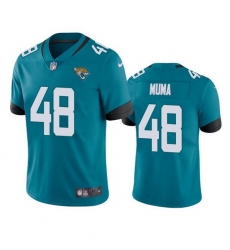 Men Jacksonville Jaguars 48 Chad Muma Teal Vapor Untouchable Limited Stitched Jersey Men Jacksonville Jaguars 48 Chad Muma Teal Vapor Untouchable Limited Stitched Jersey