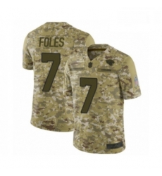 Men Jacksonville Jaguars 7 Nick Foles Limited Camo 2018 Salute to Service Football Jersey Men Jacksonville Jaguars 7 Nick Foles Limited Camo 2018 Salute to Service Football Jersey