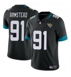 Men Jacksonville Jaguars 91 Arik Armstead Black Vapor Untouchable Limited Stitched Jersey Men Jacksonville Jaguars 91 Arik Armstead Black Vapor Untouchable Limited Stitched Jersey