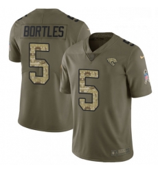 Men Nike Jacksonville Jaguars 5 Blake Bortles Limited OliveCamo 2017 Salute to Service NFL Jersey Men Nike Jacksonville Jaguars 5 Blake Bortles Limited OliveCamo 2017 Salute to Service NFL Jersey