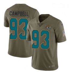Men Nike Jacksonville Jaguars 93 Calais Campbell Limited Olive 2017 Salute to Service NFL Jersey Men Nike Jacksonville Jaguars 93 Calais Campbell Limited Olive 2017 Salute to Service NFL Jersey