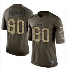 Nike Jacksonville Jaguars #80 Julius Thomas Green Men 27s Stitched NFL Limited Salute to Service Jersey Nike Jacksonville Jaguars #80 Julius Thomas Green Men 27s Stitched NFL Limited Salute to Service Jersey