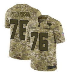 Nike Jaguars #76 Will Richardson Camo Mens Stitched NFL Limited 2018 Salute To Service Jersey Nike Jaguars #76 Will Richardson Camo Mens Stitched NFL Limited 2018 Salute To Service Jersey