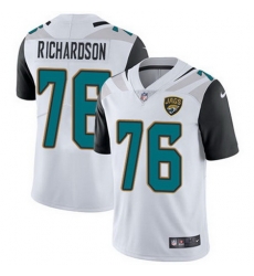 Nike Jaguars #76 Will Richardson White Mens Stitched NFL Vapor Untouchable Limited Jersey Nike Jaguars #76 Will Richardson White Mens Stitched NFL Vapor Untouchable Limited Jersey