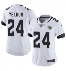 Nike Jaguars #24 T J Yeldon White Womens Stitched NFL Vapor Untouchable Limited Jersey Nike Jaguars #24 T J Yeldon White Womens Stitched NFL Vapor Untouchable Limited Jersey