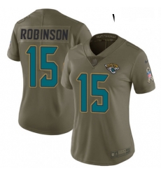 Womens Nike Jacksonville Jaguars 15 Allen Robinson Limited Olive 2017 Salute to Service NFL Jersey Womens Nike Jacksonville Jaguars 15 Allen Robinson Limited Olive 2017 Salute to Service NFL Jersey