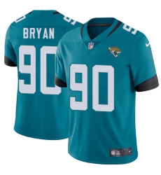 Nike Jaguars #90 Taven Bryan Teal Green Alternate Youth Stitched NFL Vapor Untouchable Limited Jersey Nike Jaguars #90 Taven Bryan Teal Green Alternate Youth Stitched NFL Vapor Untouchable Limited Jersey