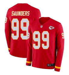 Chiefs 99 Khalen Saunders Red Team Color Men Stitched Football Limited Therma Long Sleeve Jersey Chiefs 99 Khalen Saunders Red Team Color Men Stitched Football Limited Therma Long Sleeve Jersey