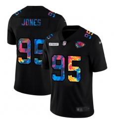 Kansas City Chiefs 95 Chris Jones Men Nike Multi Color Black 2020 NFL Crucial Catch Vapor Untouchable Limited Jersey Kansas City Chiefs 95 Chris Jones Men Nike Multi Color Black 2020 NFL Crucial Catch Vapor Untouchable Limited Jersey