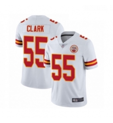 Men Kansas City Chiefs 55 Frank Clark White Vapor Untouchable Limited Player Football Jersey Men Kansas City Chiefs 55 Frank Clark White Vapor Untouchable Limited Player Football Jersey