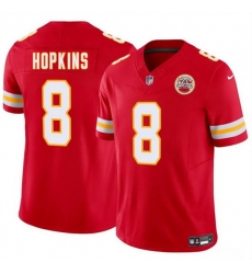 Men Kansas City Chiefs 8 DeAndre Hopkins Red 2024 F U S E Vapor Untouchable Limited Stitched Football Jersey Men Kansas City Chiefs 8 DeAndre Hopkins Red 2024 F U S E Vapor Untouchable Limited Stitched Football Jersey