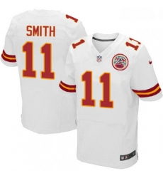 Men Nike Kansas City Chiefs 11 Alex Smith White Vapor Untouchable Elite Player NFL Jersey Men Nike Kansas City Chiefs 11 Alex Smith White Vapor Untouchable Elite Player NFL Jersey