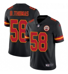 Men Nike Kansas City Chiefs 58 Derrick Thomas Limited Black Rush Vapor Untouchable NFL Jersey Men Nike Kansas City Chiefs 58 Derrick Thomas Limited Black Rush Vapor Untouchable NFL Jersey