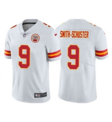 Men's Kansas City Chiefs #9 JuJu Smith-Schuster White 2022 Vapor Untouchable Stitched NFL Nike Limited Jersey Men's Kansas City Chiefs #9 JuJu Smith-Schuster White 2022 Vapor Untouchable Stitched NFL Nike Limited Jersey