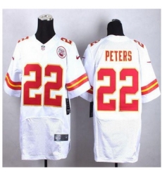 New Kansas City Chiefs #22 Marcus Peters White Men Stitched NFL Elite Jersey New Kansas City Chiefs #22 Marcus Peters White Men Stitched NFL Elite Jersey