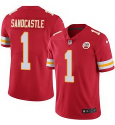 Nike Chiefs #1 Leon Sandcastle Red Team Color Mens Stitched NFL Vapor Untouchable Limited Jersey Nike Chiefs #1 Leon Sandcastle Red Team Color Mens Stitched NFL Vapor Untouchable Limited Jersey
