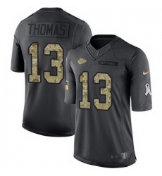 Nike Chiefs #13 De 27Anthony Thomas Black Mens Stitched NFL Limited 2016 Salute to Service Jersey Nike Chiefs #13 De 27Anthony Thomas Black Mens Stitched NFL Limited 2016 Salute to Service Jersey