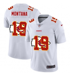 Nike Chiefs 19 Joe Montana Helaire White Shadow Logo Limited Jersey Nike Chiefs 19 Joe Montana Helaire White Shadow Logo Limited Jersey