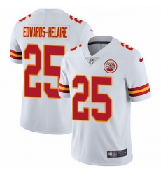 Nike Chiefs 25 Clyde Edwards Helaire White Men Stitched NFL Vapor Untouchable Limited Jersey Nike Chiefs 25 Clyde Edwards Helaire White Men Stitched NFL Vapor Untouchable Limited Jersey