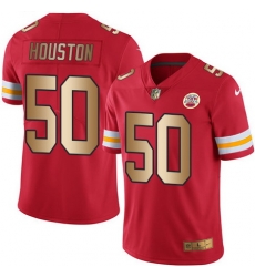 Nike Chiefs #50 Justin Houston Red Mens Stitched NFL Limited Gold Rush Jersey Nike Chiefs #50 Justin Houston Red Mens Stitched NFL Limited Gold Rush Jersey