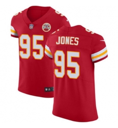 Nike Chiefs #95 Chris Jones Red Team Color Mens Stitched NFL Vapor Untouchable Elite Jersey Nike Chiefs #95 Chris Jones Red Team Color Mens Stitched NFL Vapor Untouchable Elite Jersey