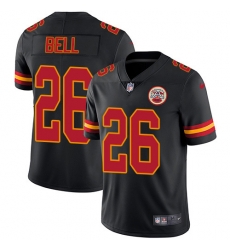 Nike Kansas City Chiefs 26 Le 27Veon Bell Black Men Stitched NFL Limited Rush Jersey Nike Kansas City Chiefs 26 Le 27Veon Bell Black Men Stitched NFL Limited Rush Jersey