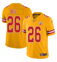 Nike Kansas City Chiefs 26 Le 27Veon Bell Gold Men Stitched NFL Limited Inverted Legend Jersey Nike Kansas City Chiefs 26 Le 27Veon Bell Gold Men Stitched NFL Limited Inverted Legend Jersey