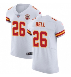 Nike Kansas City Chiefs 26 Le 27Veon Bell White Men Stitched NFL New Elite Jersey Nike Kansas City Chiefs 26 Le 27Veon Bell White Men Stitched NFL New Elite Jersey