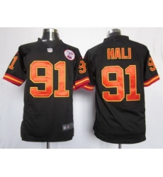 Nike Kansas City Chiefs 91 Tamba Hali Black Game NFL Jersey Nike Kansas City Chiefs 91 Tamba Hali Black Game NFL Jersey