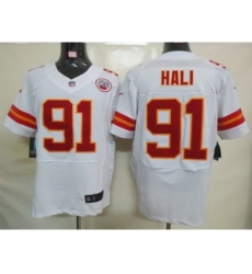 Nike Kansas City Chiefs 91 Tamba Hali White Elite NFL Jersey Nike Kansas City Chiefs 91 Tamba Hali White Elite NFL Jersey
