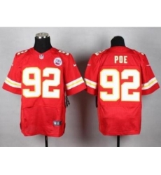 Nike Kansas City Chiefs 92 Dontari Poe Red Elite NFL Jersey Nike Kansas City Chiefs 92 Dontari Poe Red Elite NFL Jersey