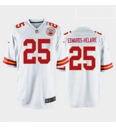 men clyde edwards helaire kansas city chiefs white game jersey men clyde edwards helaire kansas city chiefs white game jersey