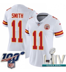 2020 Super Bowl LIV Women Nike Kansas City Chiefs #11 Alex Smith White Vapor Untouchable Limited Player NFL Jersey 2020 Super Bowl LIV Women Nike Kansas City Chiefs #11 Alex Smith White Vapor Untouchable Limited Player NFL Jersey