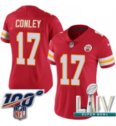 2020 Super Bowl LIV Women Nike Kansas City Chiefs #17 Chris Conley Red Team Color Vapor Untouchable Limited Player NFL Jersey 2020 Super Bowl LIV Women Nike Kansas City Chiefs #17 Chris Conley Red Team Color Vapor Untouchable Limited Player NFL Jersey