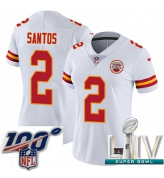 2020 Super Bowl LIV Women Nike Kansas City Chiefs #2 Cairo Santos White Vapor Untouchable Limited Player NFL Jersey 2020 Super Bowl LIV Women Nike Kansas City Chiefs #2 Cairo Santos White Vapor Untouchable Limited Player NFL Jersey