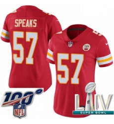 2020 Super Bowl LIV Women Nike Kansas City Chiefs #57 Breeland Speaks Red Team Color Vapor Untouchable Limited Player NFL Jersey 2020 Super Bowl LIV Women Nike Kansas City Chiefs #57 Breeland Speaks Red Team Color Vapor Untouchable Limited Player NFL Jersey