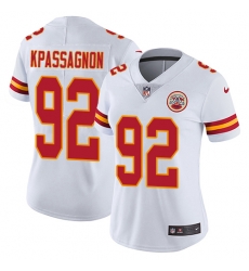 Nike Chiefs #92 Tanoh Kpassagnon White Womens Stitched NFL Vapor Untouchable Limited Jersey Nike Chiefs #92 Tanoh Kpassagnon White Womens Stitched NFL Vapor Untouchable Limited Jersey