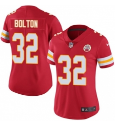 Women Kansas City Chiefs 32 Nick Bolton Red Vapor Stitched Jersey Women Kansas City Chiefs 32 Nick Bolton Red Vapor Stitched Jersey