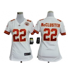 Women Nike Kansas City Chiefs 22# Dexter McCluster White Nike NFL Jerseys Women Nike Kansas City Chiefs 22# Dexter McCluster White Nike NFL Jerseys