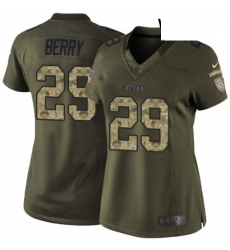 Womens Nike Kansas City Chiefs 29 Eric Berry Elite Green Salute to Service NFL Jersey Womens Nike Kansas City Chiefs 29 Eric Berry Elite Green Salute to Service NFL Jersey