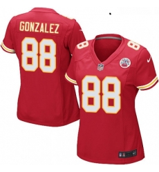 Womens Nike Kansas City Chiefs 88 Tony Gonzalez Game Red Team Color NFL Jersey Womens Nike Kansas City Chiefs 88 Tony Gonzalez Game Red Team Color NFL Jersey
