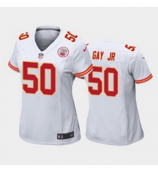 women willie gay jr. kansas city chiefs white game jersey women willie gay jr. kansas city chiefs white game jersey