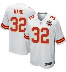 Nike Chiefs #32 Spencer Ware White Youth Stitched NFL Elite Jersey Nike Chiefs #32 Spencer Ware White Youth Stitched NFL Elite Jersey