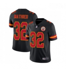 Youth Kansas City Chiefs 32 Tyrann Mathieu Limited Black Rush Vapor Untouchable Football Jersey Youth Kansas City Chiefs 32 Tyrann Mathieu Limited Black Rush Vapor Untouchable Football Jersey