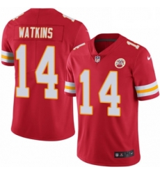 Youth Nike Kansas City Chiefs 14 Sammy Watkins Red Team Color Vapor Untouchable Limited Player NFL Jersey Youth Nike Kansas City Chiefs 14 Sammy Watkins Red Team Color Vapor Untouchable Limited Player NFL Jersey